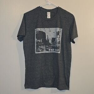 Gildan Dark Gray Alien Graphic Tee From Cannabox LOT R1